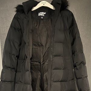 Lands’ End Down Maxi Winter Coat